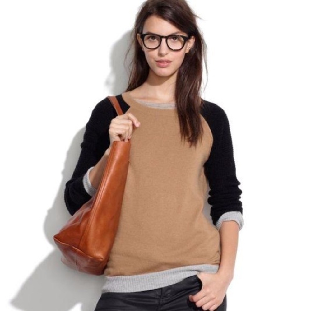 Madewell Tri-colored Sweater